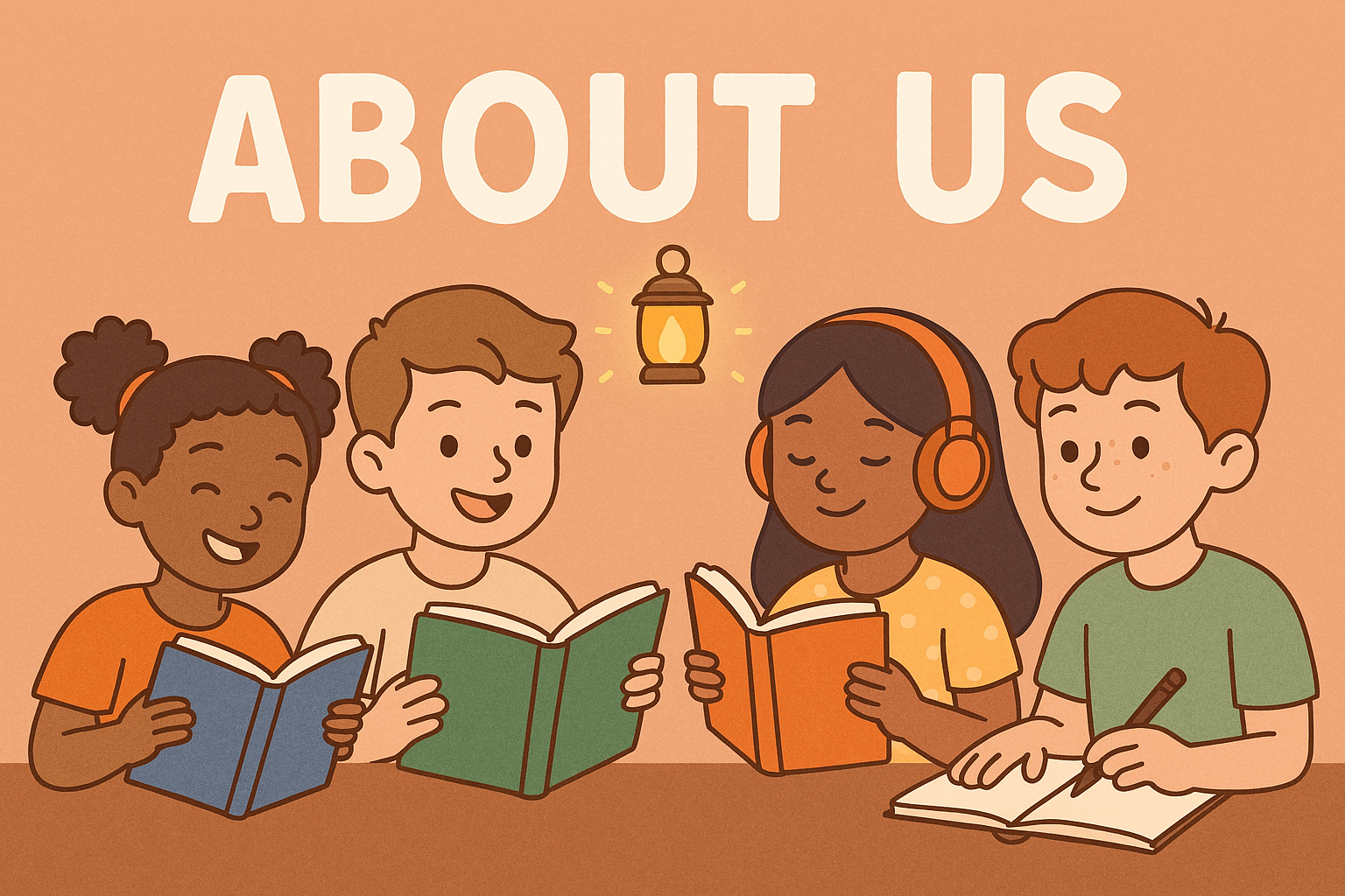 Kids reading